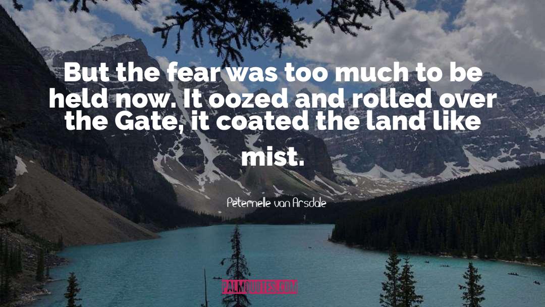 Peternelle Van Arsdale Quotes: But the fear was too