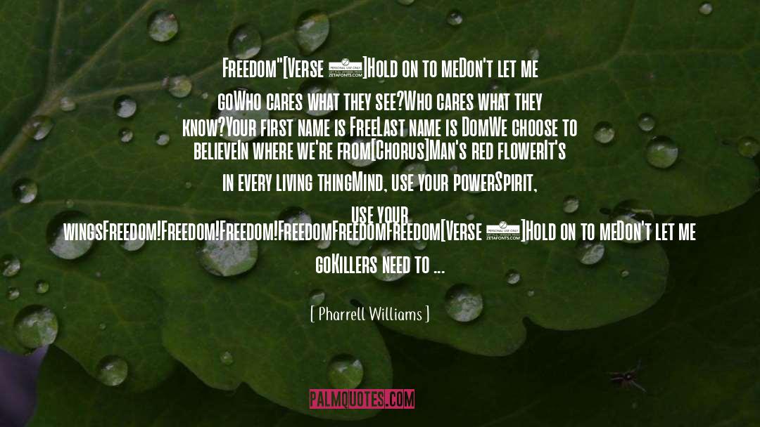 Pharrell Williams Quotes: Freedom