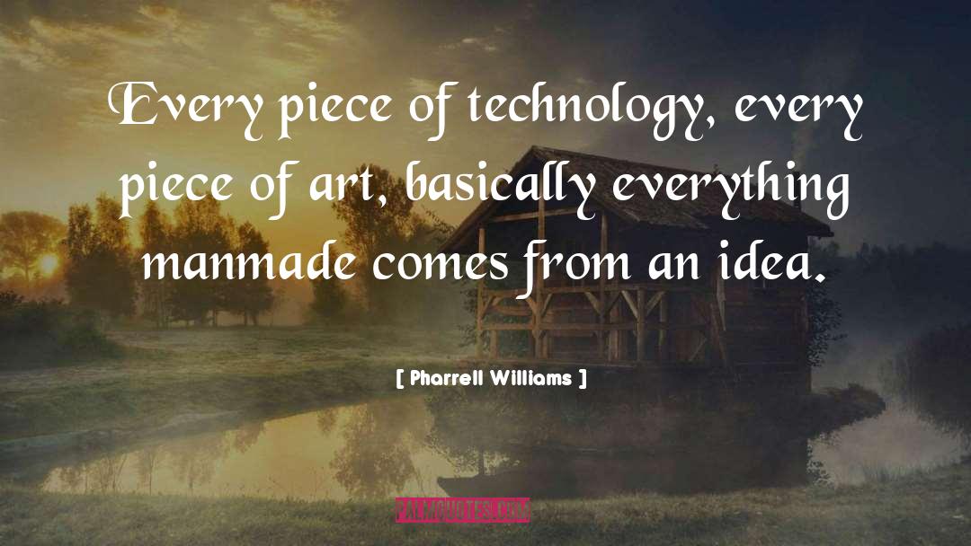 Pharrell Williams Quotes: Every piece of technology, every