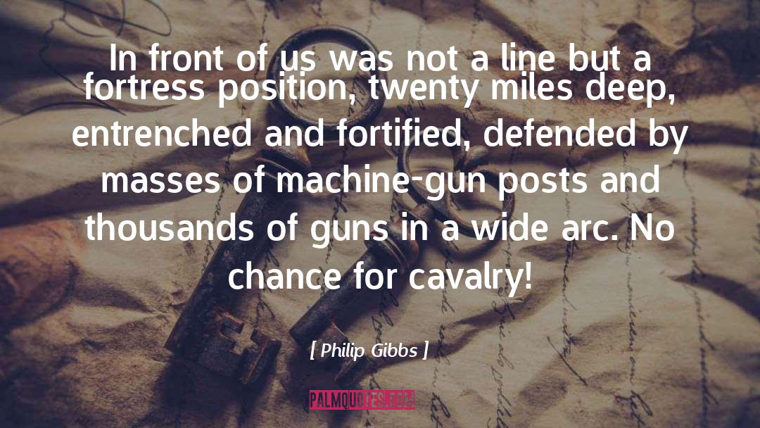 Philip Gibbs Quotes: In front of us was