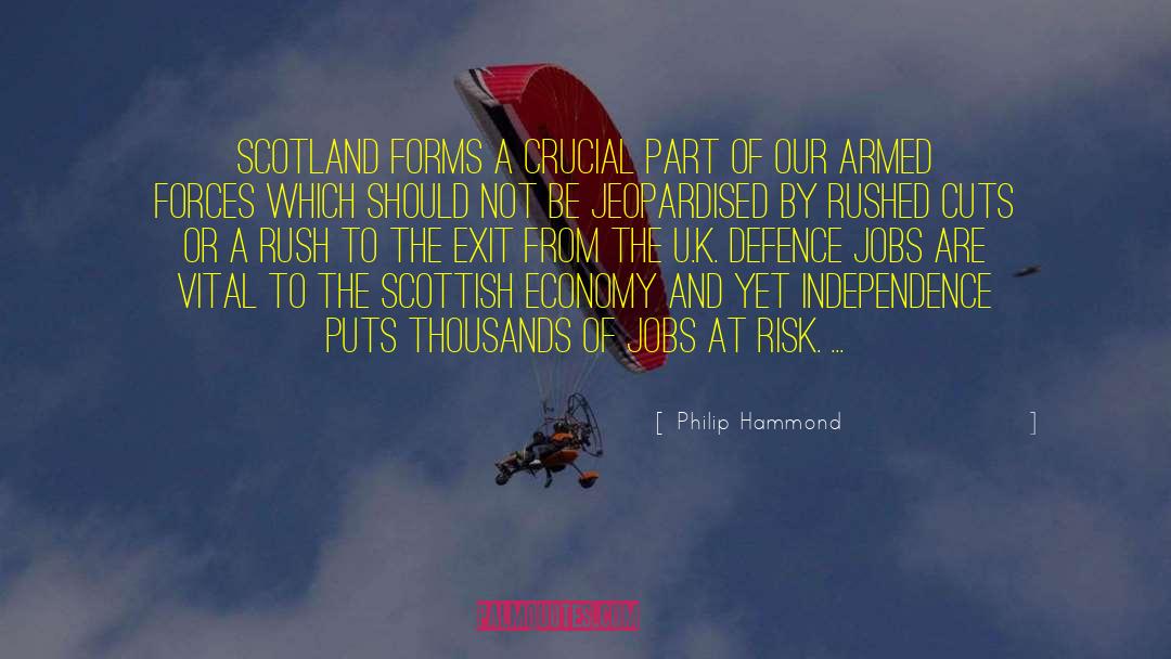 Philip Hammond Quotes: Scotland forms a crucial part