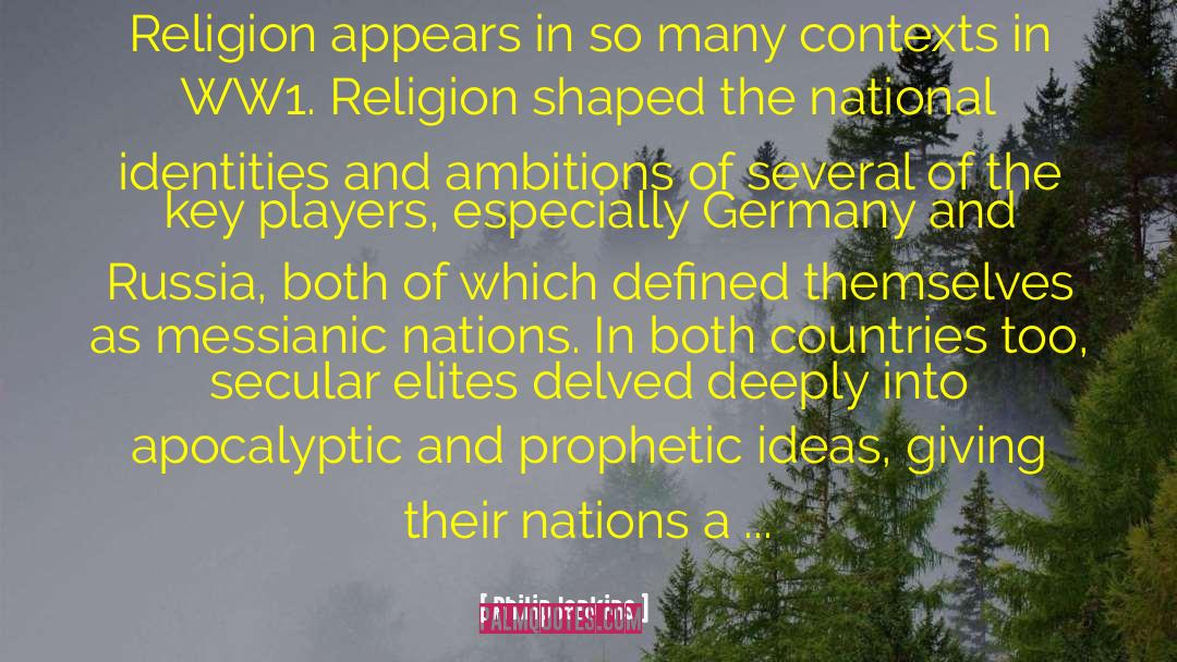 Philip Jenkins Quotes: Religion appears in so many