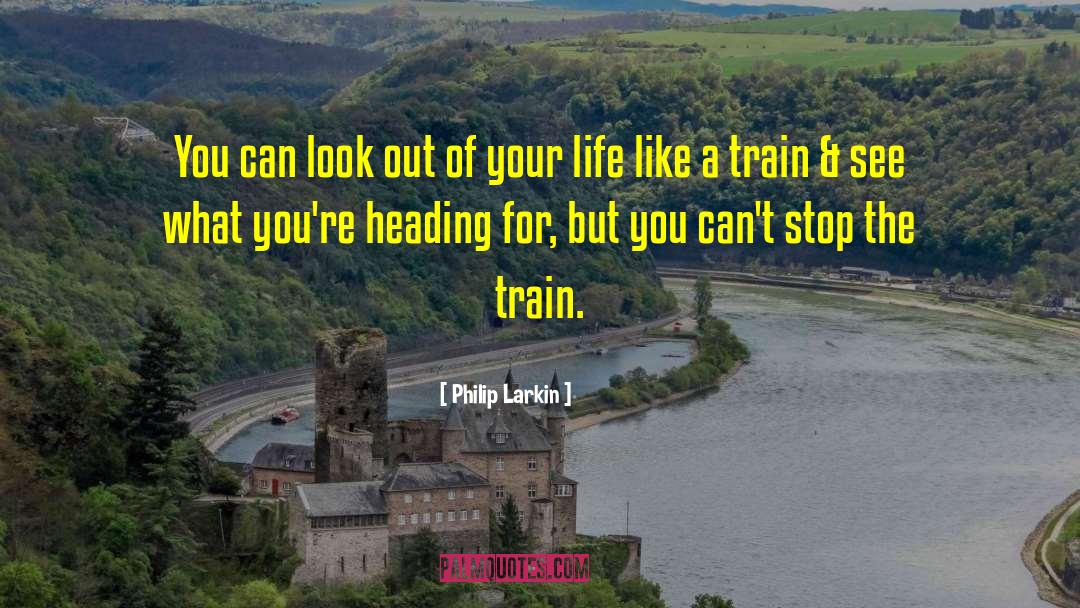 Philip Larkin Quotes: You can look out of