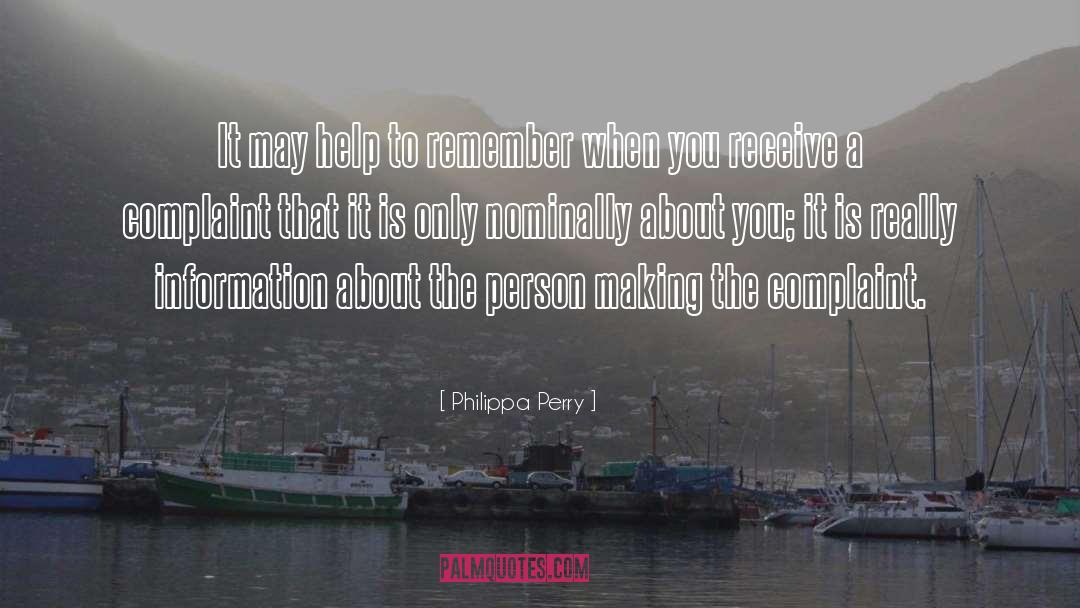 Philippa Perry Quotes: It may help to remember