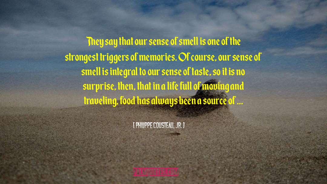 Philippe Cousteau, Jr. Quotes: They say that our sense