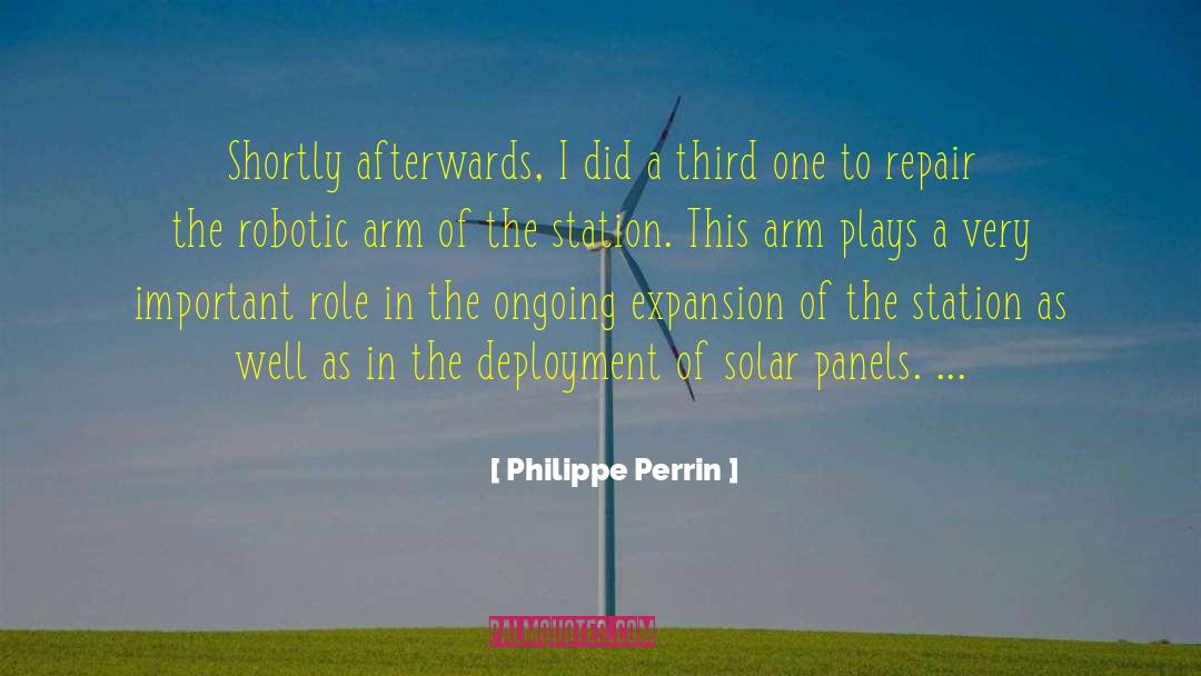 Philippe Perrin Quotes: Shortly afterwards, I did a