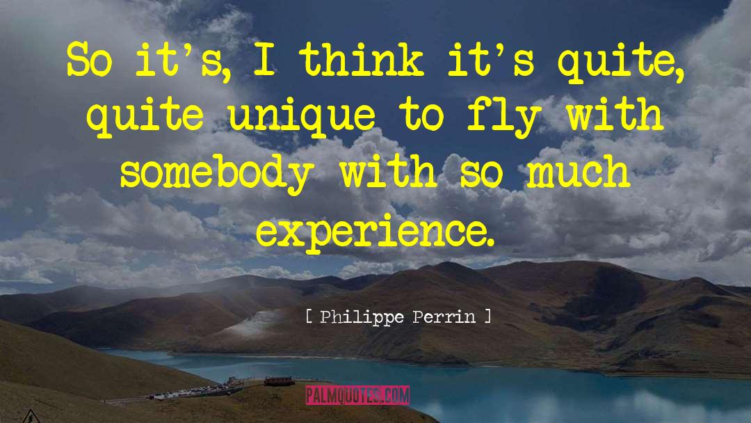Philippe Perrin Quotes: So it's, I think it's