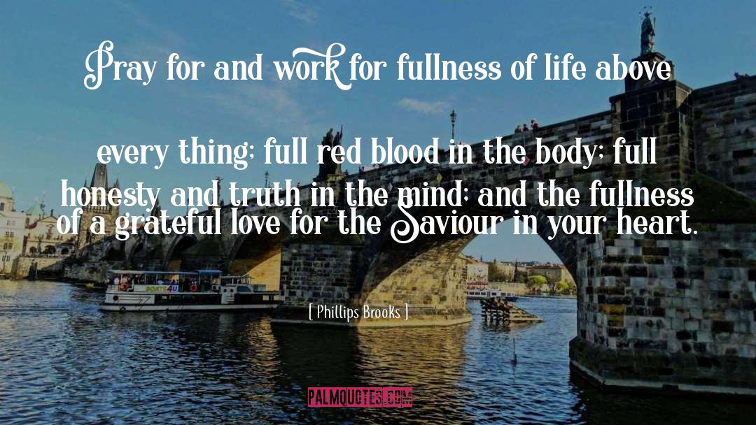 Phillips Brooks Quotes: Pray for and work for