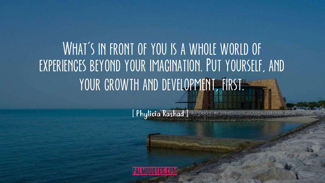 Phylicia Rashad Quotes: What's in front of you