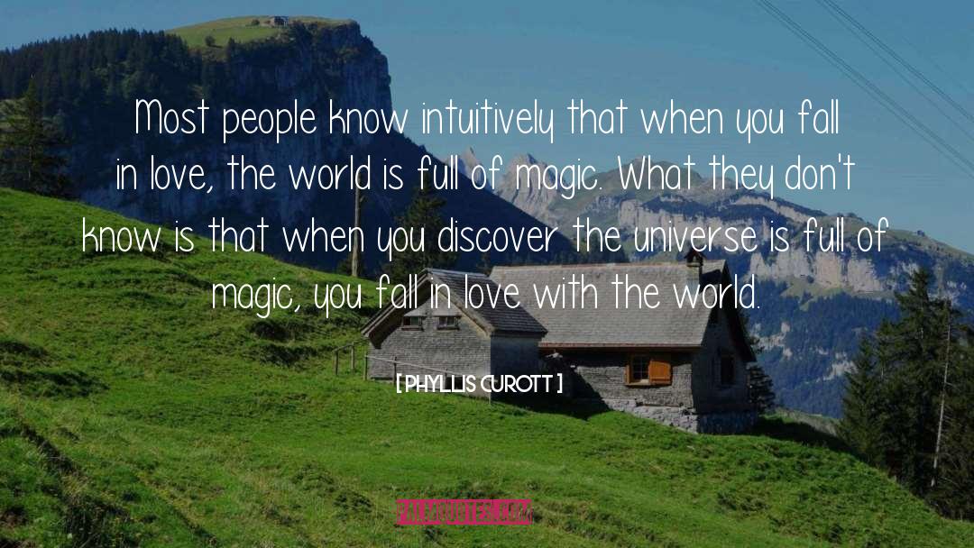 Phyllis Curott Quotes: Most people know intuitively that