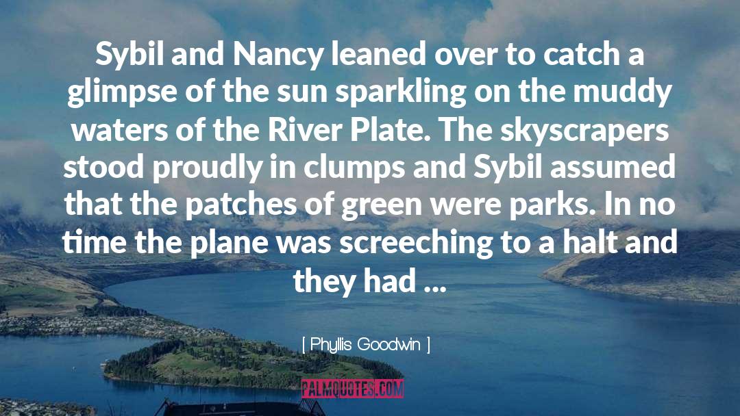 Phyllis Goodwin Quotes: Sybil and Nancy leaned over