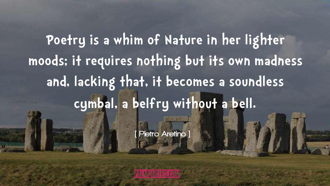 Pietro Aretino Quotes: Poetry is a whim of