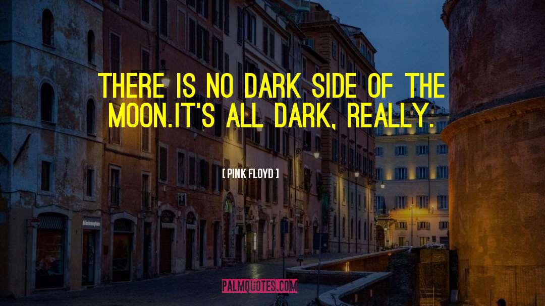 Pink Floyd Quotes: There is no dark side
