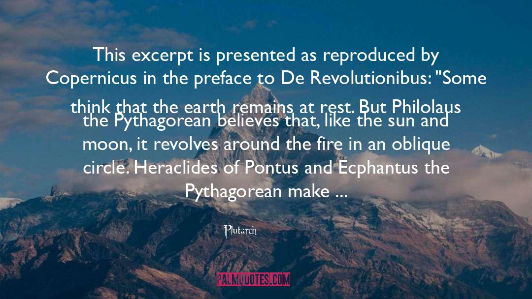 Plutarch Quotes: This excerpt is presented as