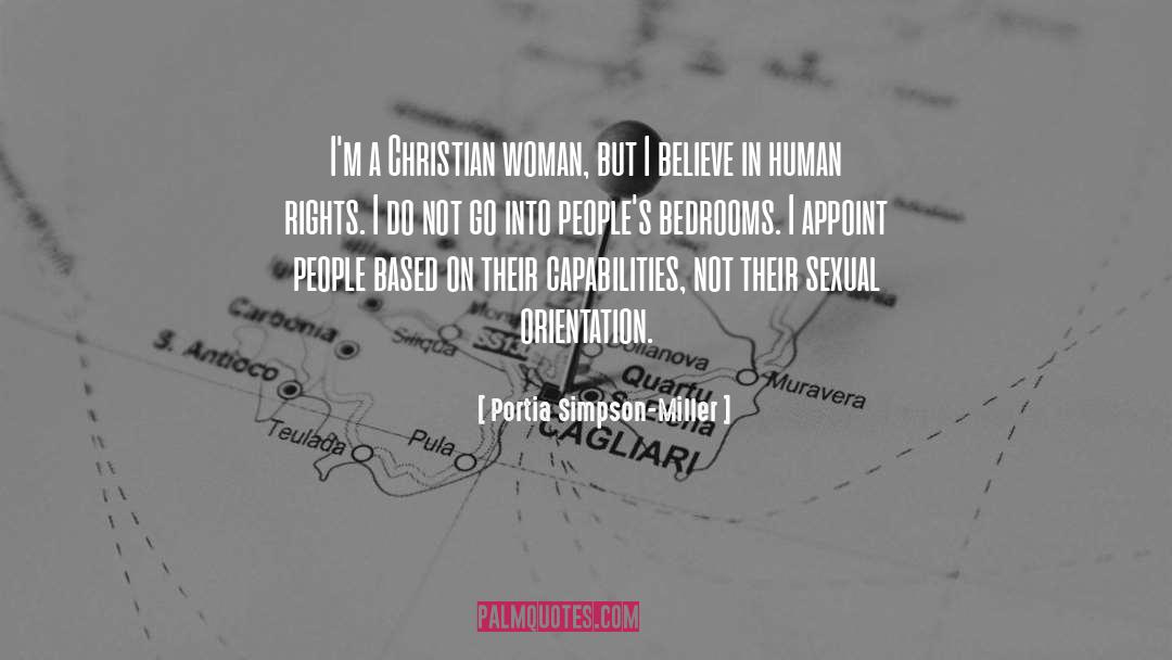 Portia Simpson-Miller Quotes: I'm a Christian woman, but