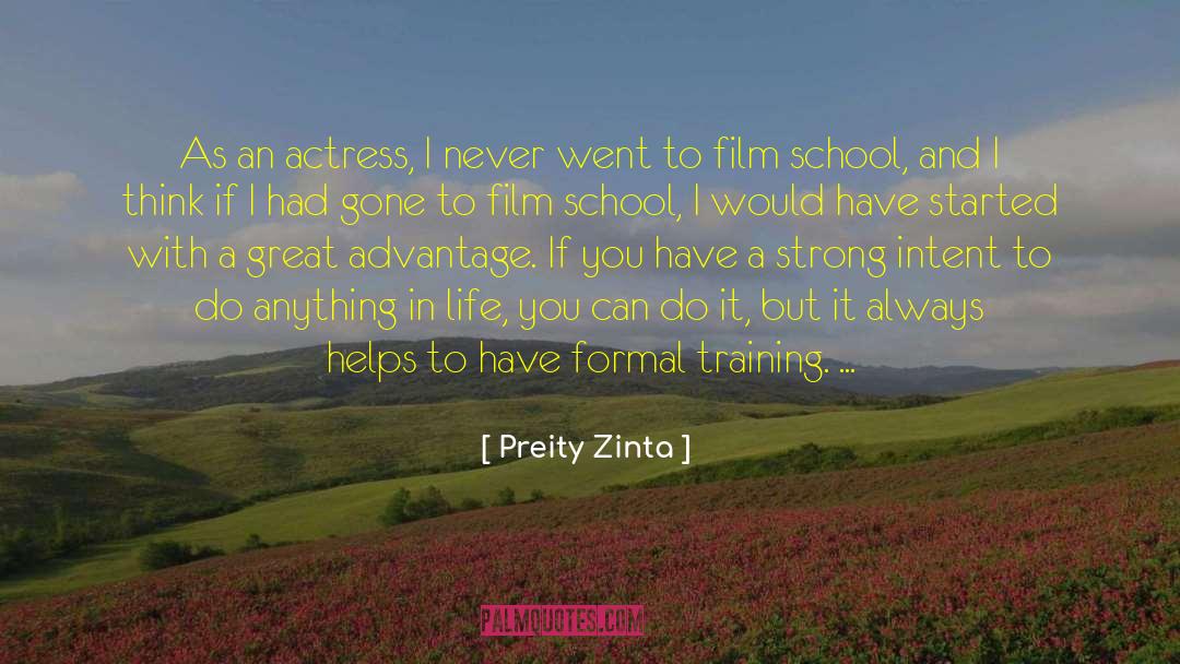 Preity Zinta Quotes: As an actress, I never