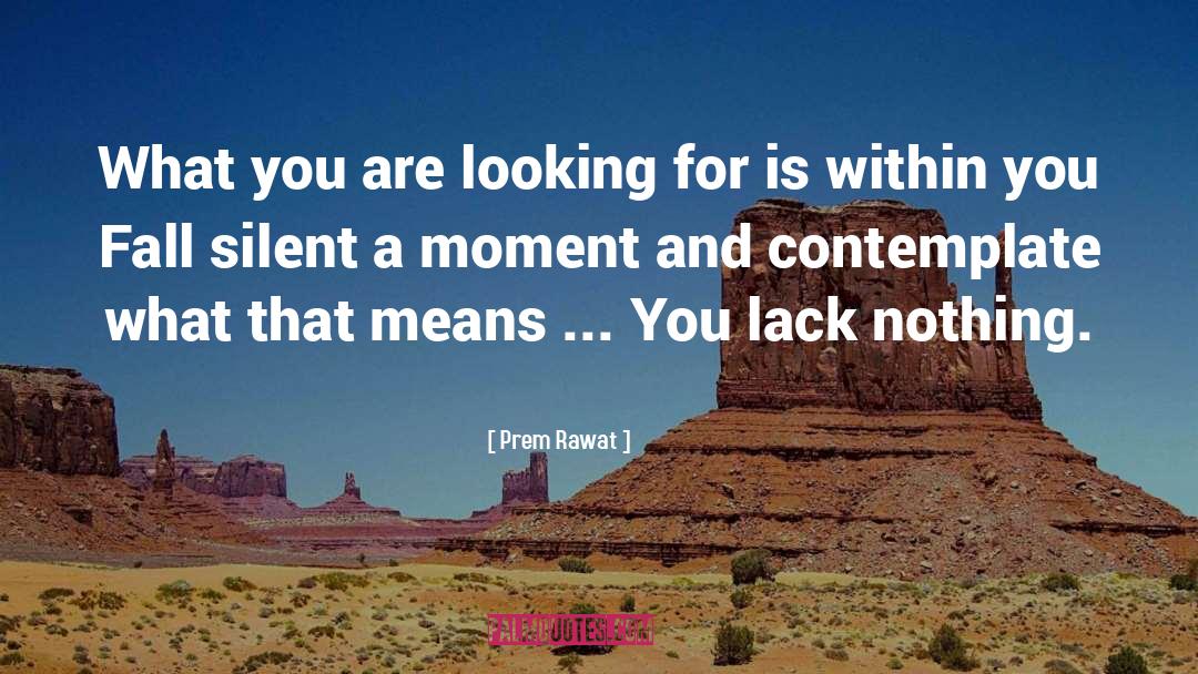 Prem Rawat Quotes: What you are looking for