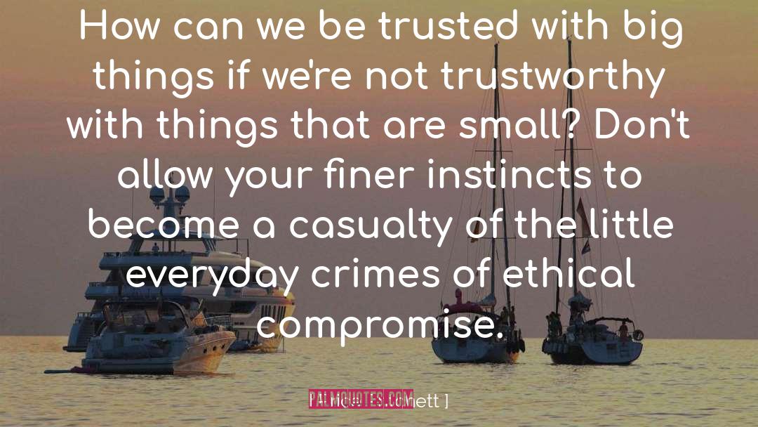 Price Pritchett Quotes: How can we be trusted