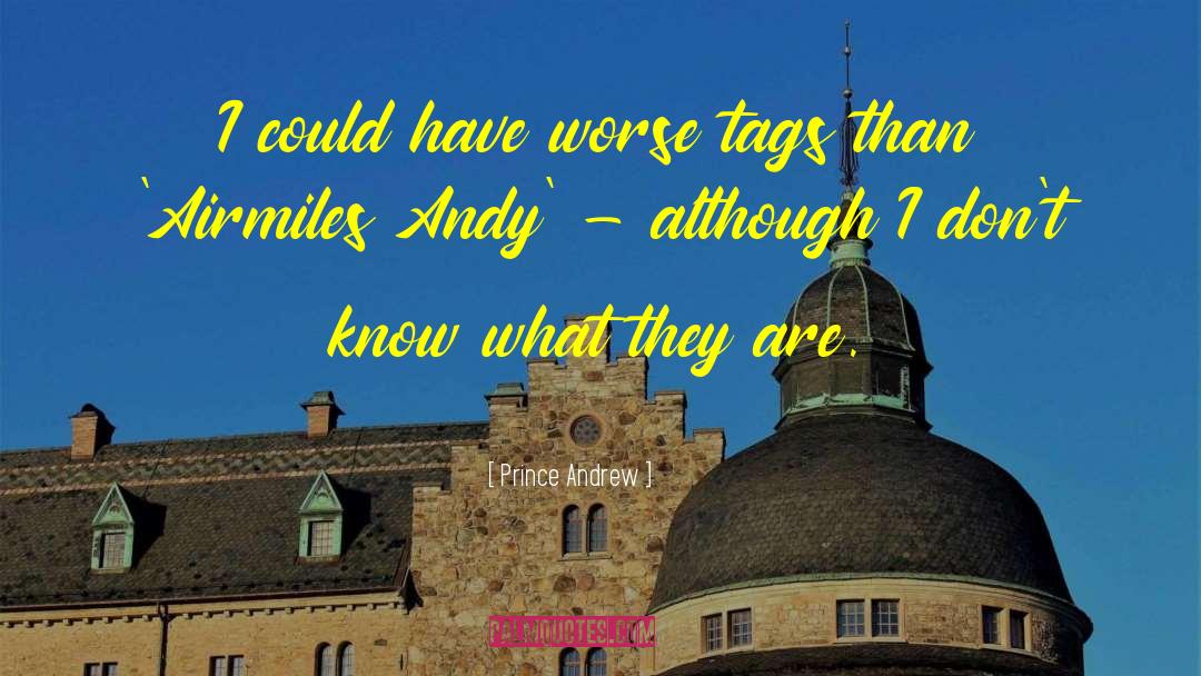 Prince Andrew Quotes: I could have worse tags