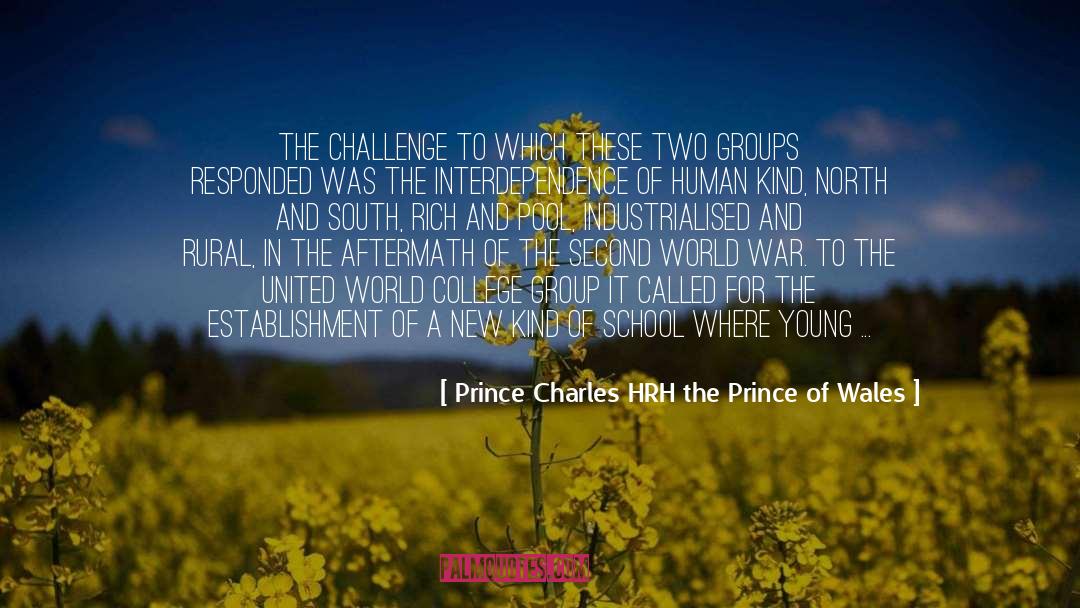 Prince Charles HRH The Prince Of Wales Quotes: The challenge to which these