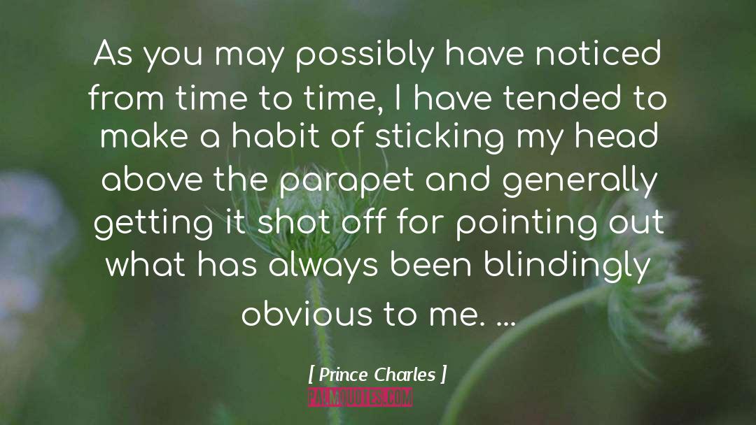 Prince Charles Quotes: As you may possibly have