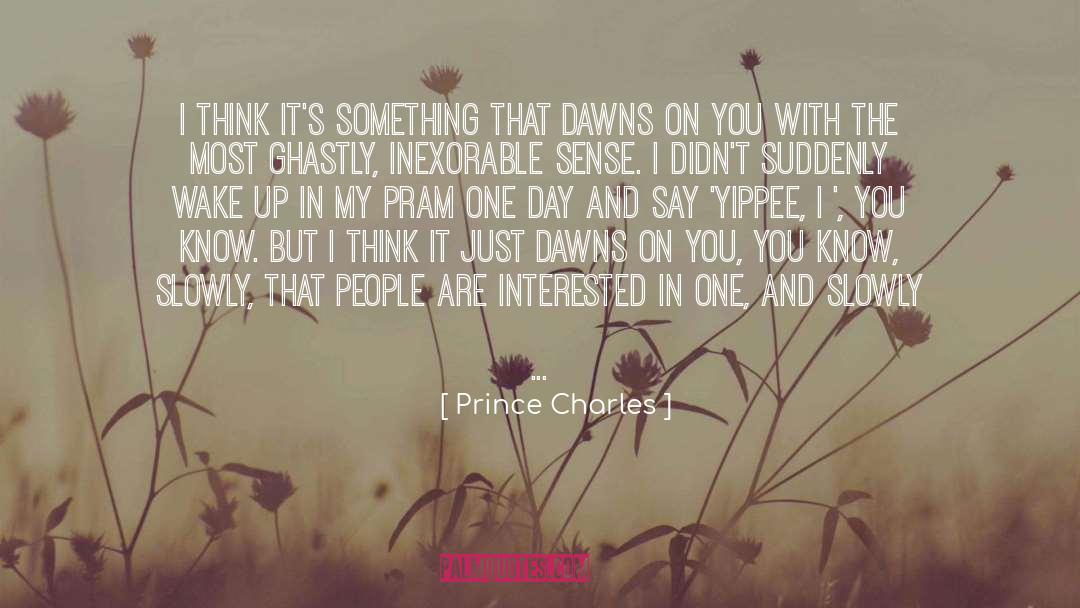 Prince Charles Quotes: I think it's something that