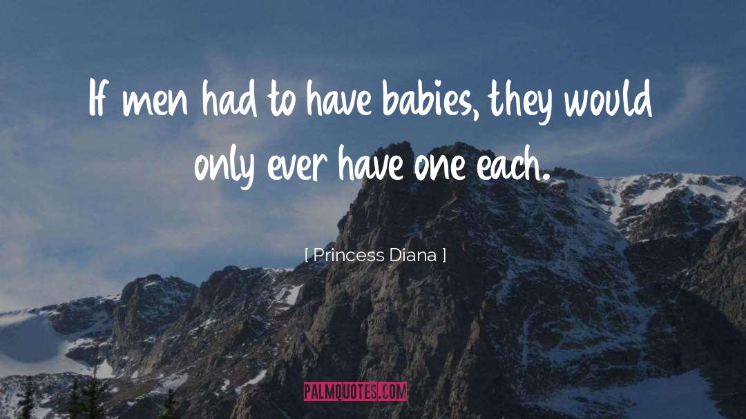 Princess Diana Quotes: If men had to have
