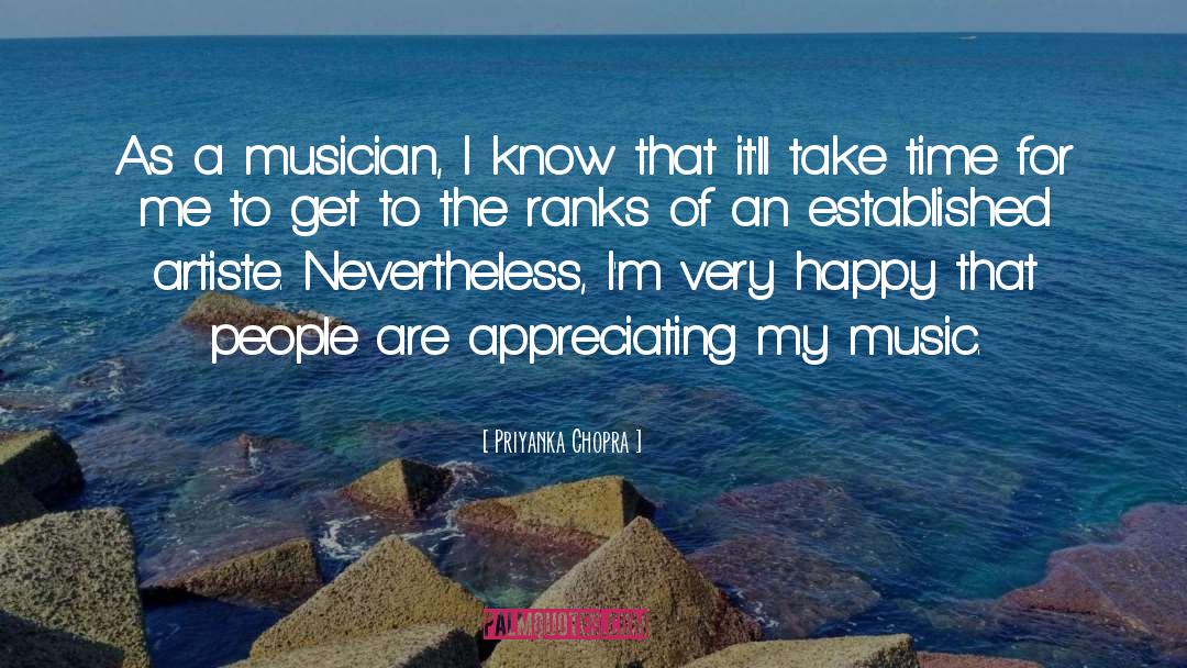 Priyanka Chopra Quotes: As a musician, I know