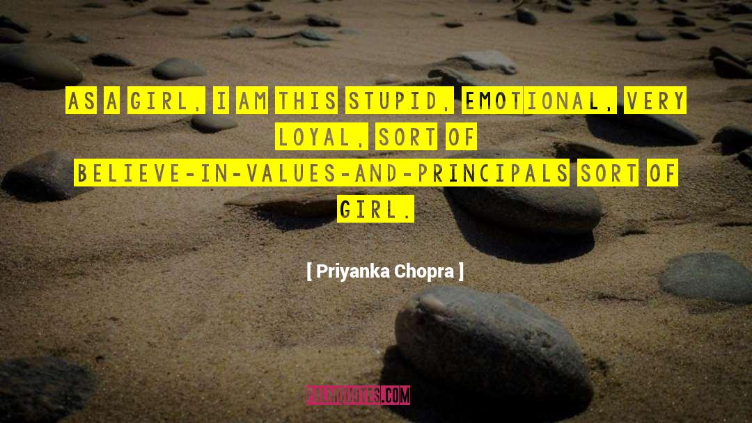 Priyanka Chopra Quotes: As a girl, I am