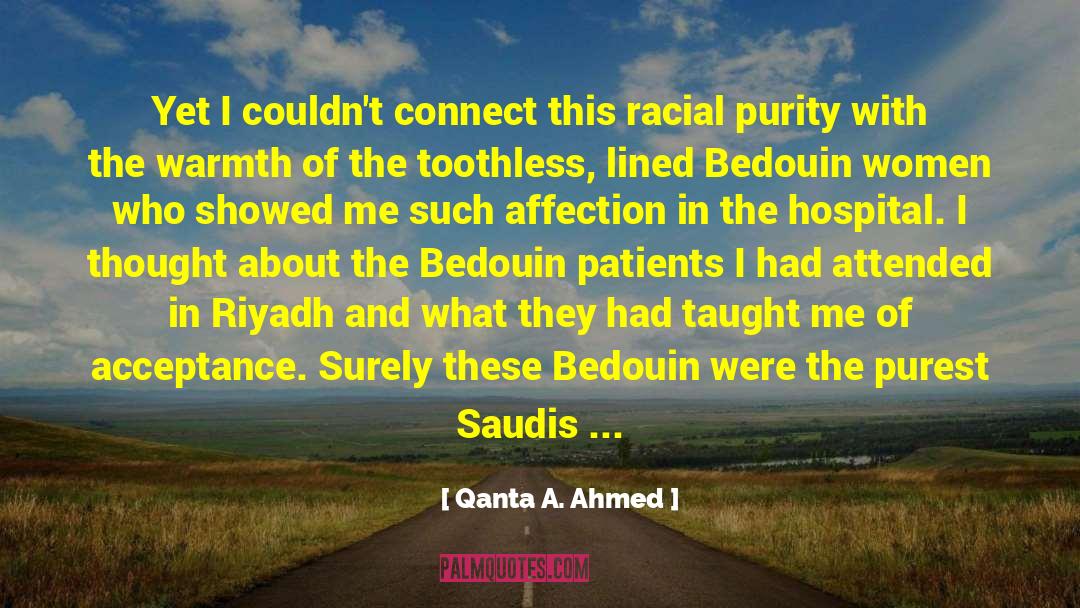 Qanta A. Ahmed Quotes: Yet I couldn't connect this