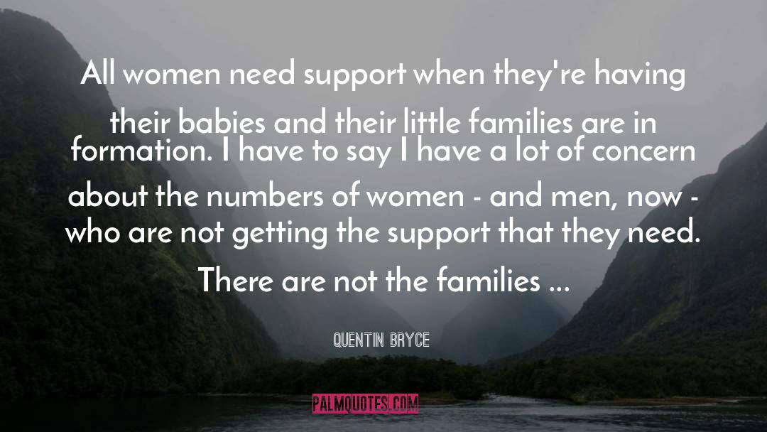 Quentin Bryce Quotes: All women need support when