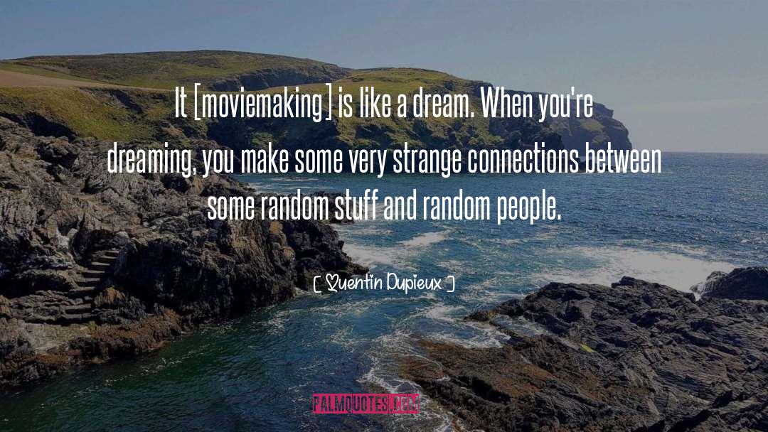 Quentin Dupieux Quotes: It [moviemaking] is like a