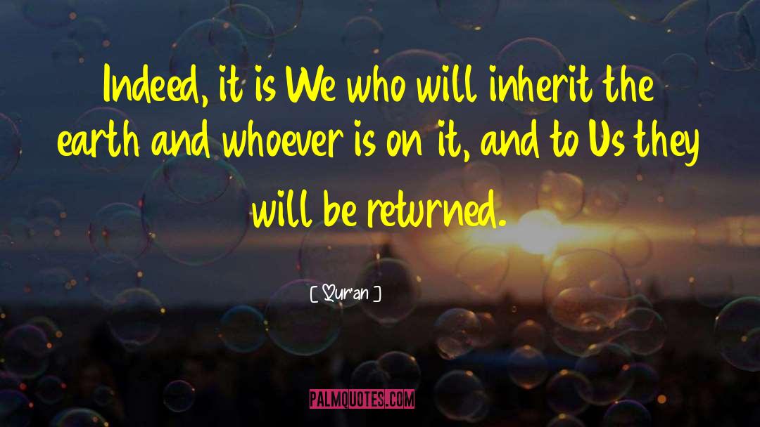 Quran Quotes: Indeed, it is We who