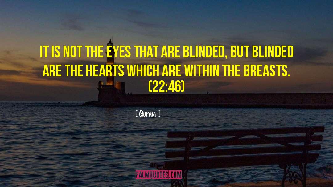 Quran Quotes: It is not the eyes