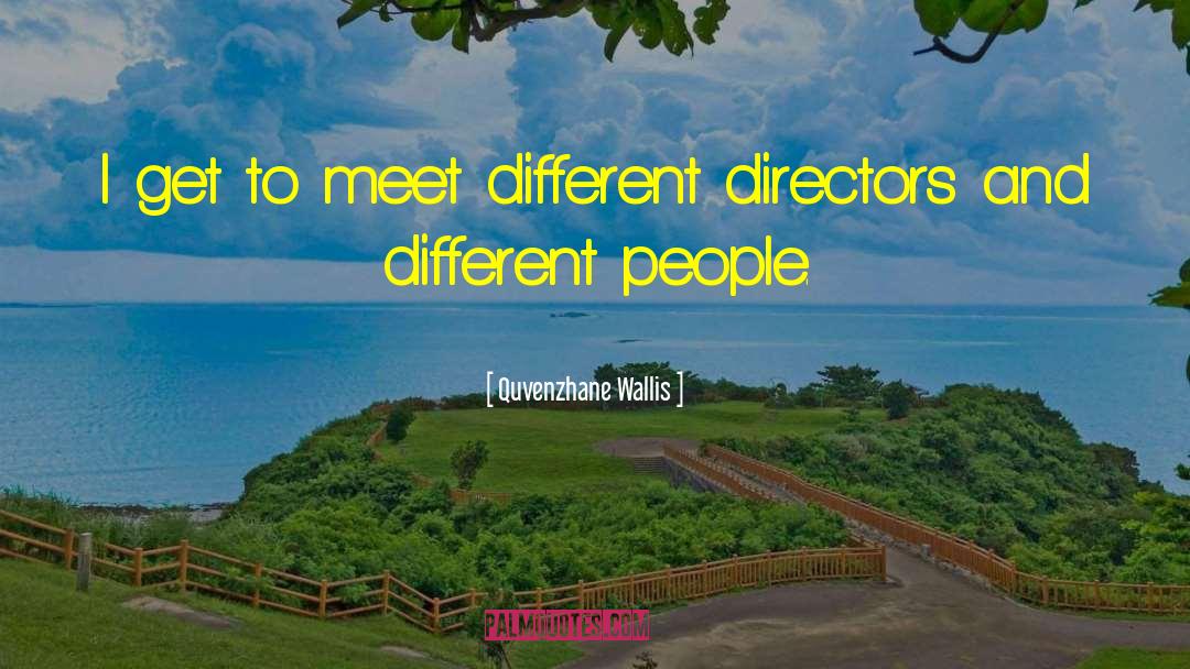 Quvenzhane Wallis Quotes: I get to meet different