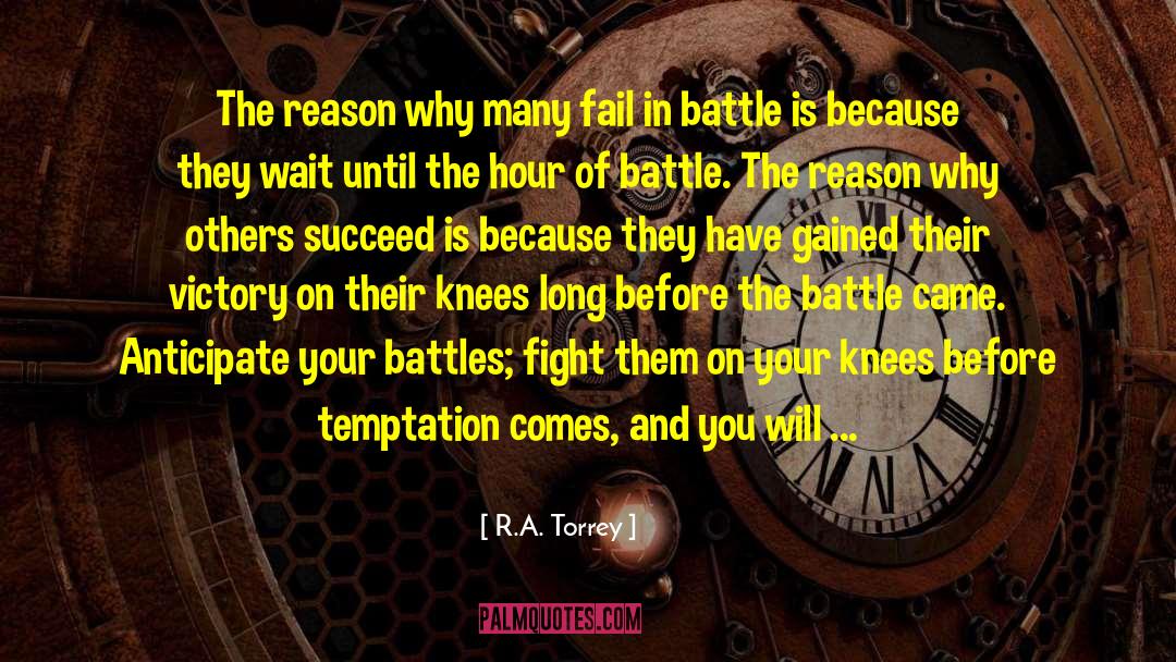 R.A. Torrey Quotes: The reason why many fail