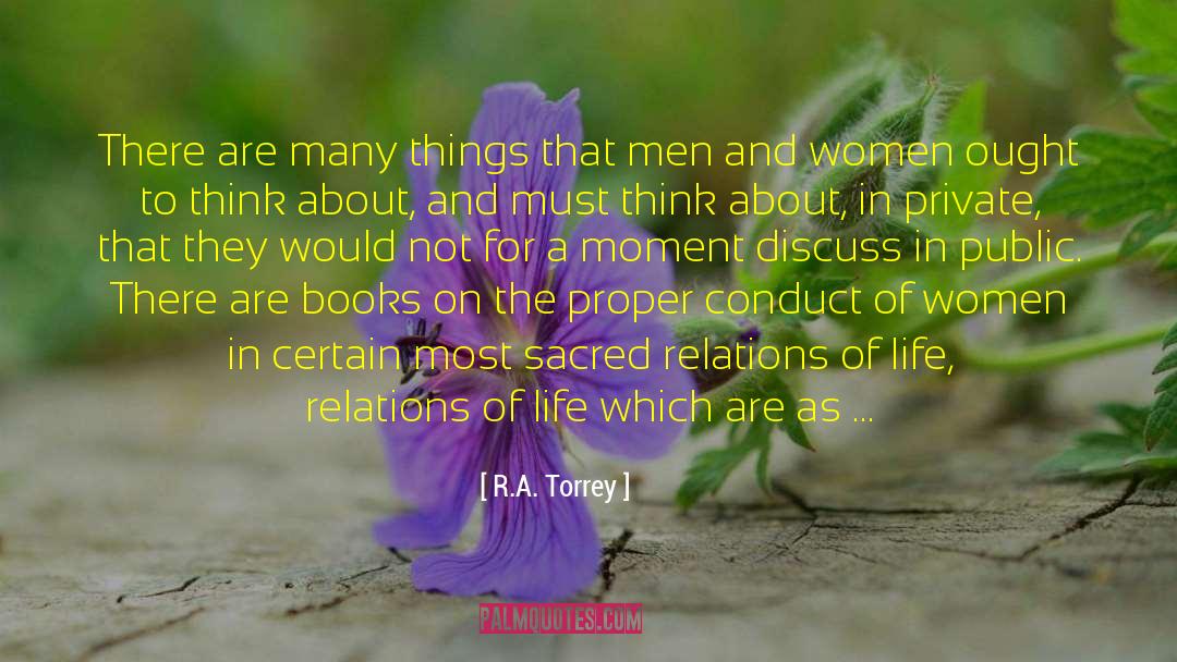 R.A. Torrey Quotes: There are many things that