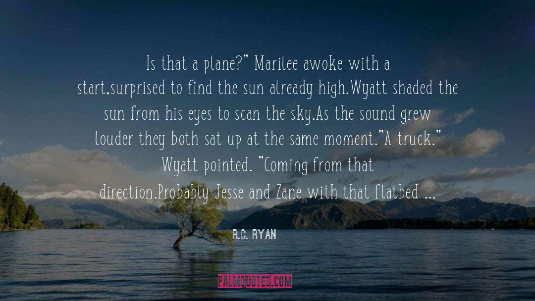 R.C. Ryan Quotes: Is that a plane?