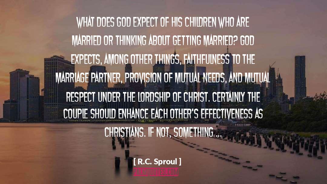 R.C. Sproul Quotes: What does God expect of