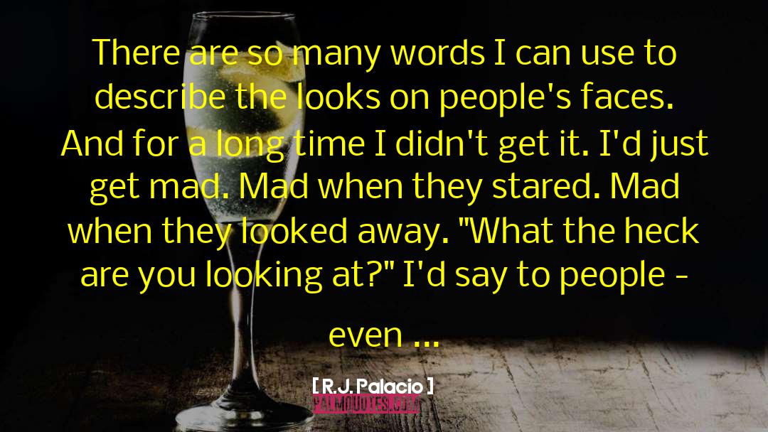 R.J. Palacio Quotes: There are so many words