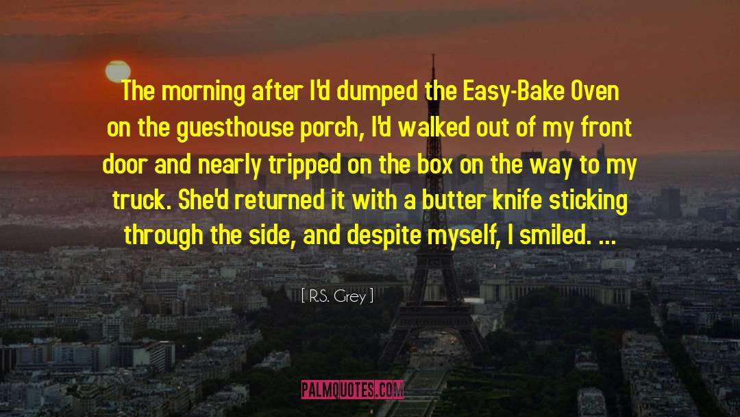 R.S. Grey Quotes: The morning after I'd dumped