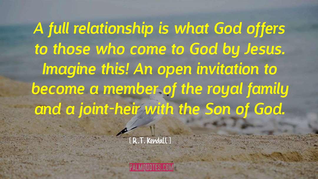 R.T. Kendall Quotes: A full relationship is what