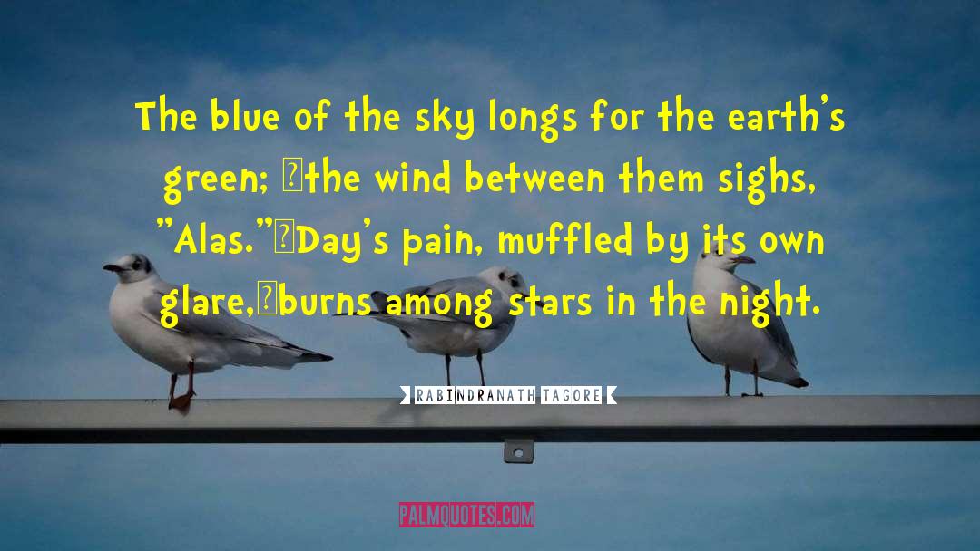 Rabindranath Tagore Quotes: The blue of the sky