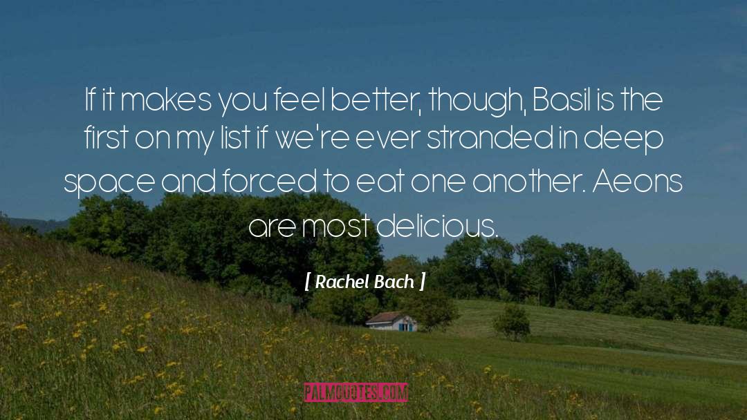 Rachel Bach Quotes: If it makes you feel