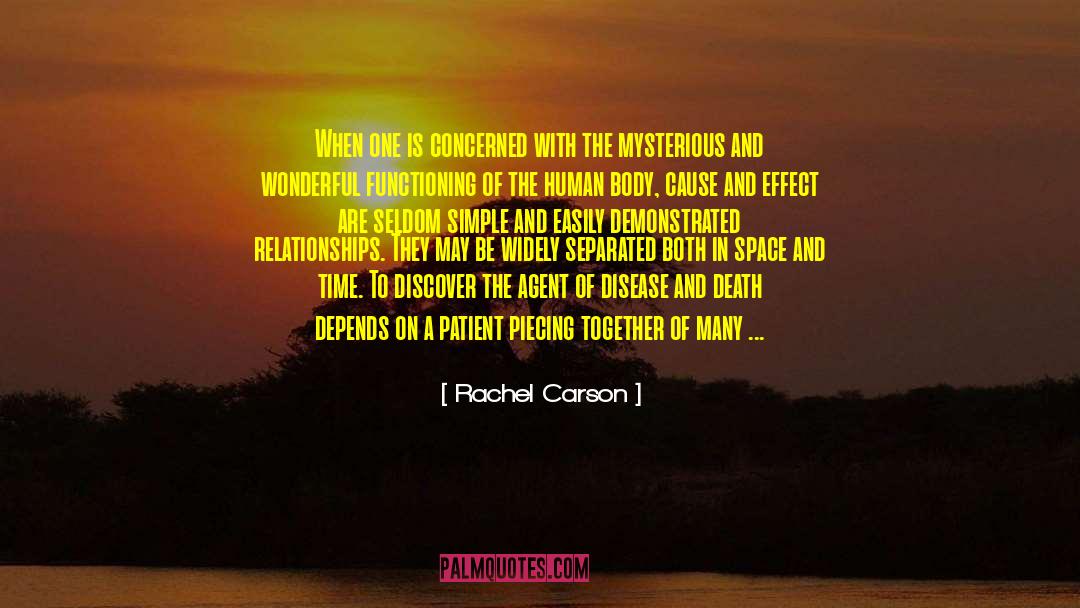 Rachel Carson Quotes: When one is concerned with