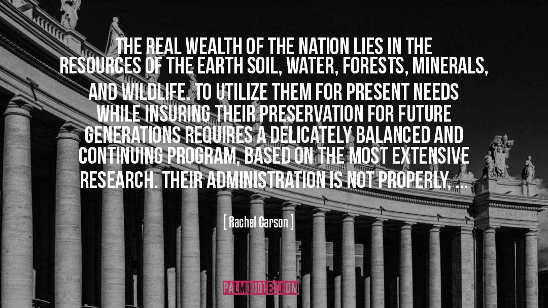 Rachel Carson Quotes: The real wealth of the