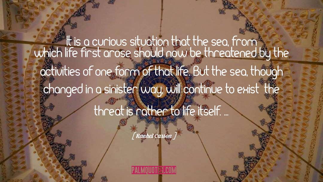 Rachel Carson Quotes: It is a curious situation