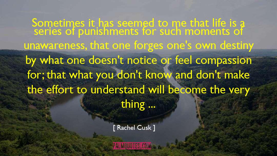 Rachel Cusk Quotes: Sometimes it has seemed to