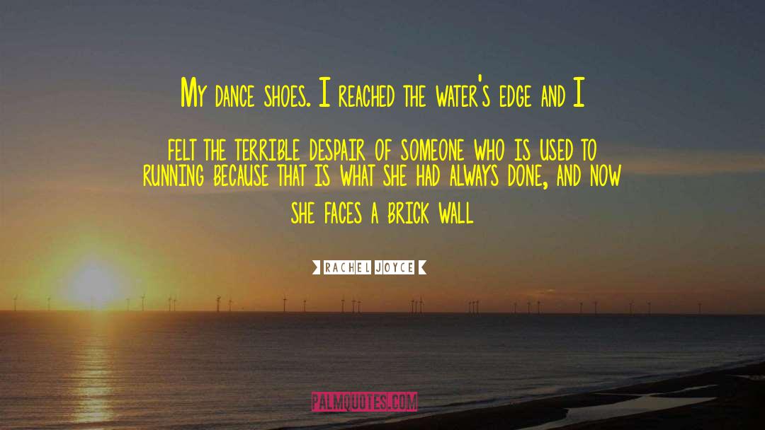 Rachel Joyce Quotes: My dance shoes. I reached