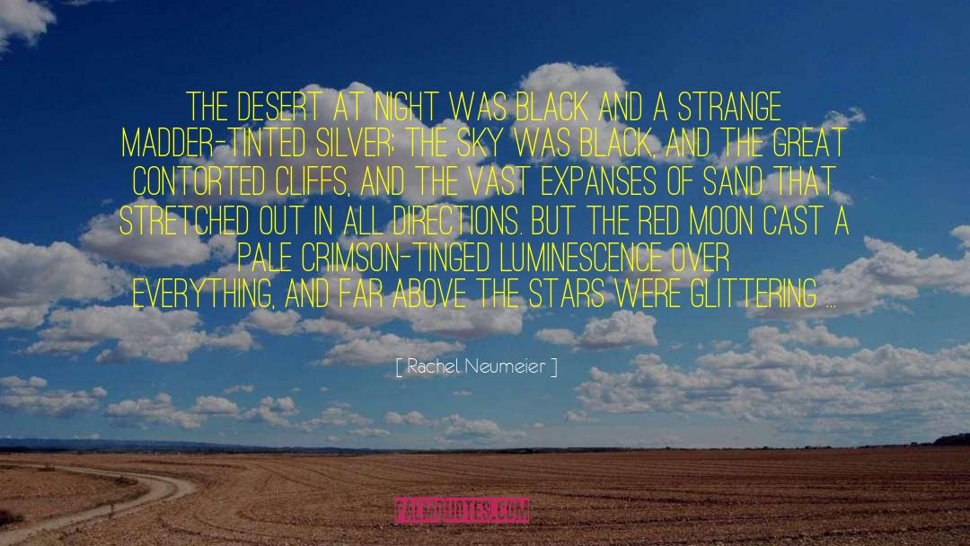 Rachel Neumeier Quotes: The desert at night was